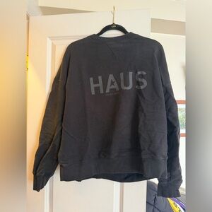 Golden goose black HAUS sweatshirt